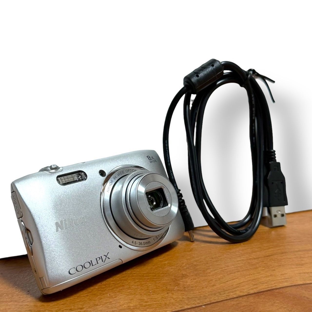 Nikon COOLPIX S3600 シルバー コンデジ Nikon ニコン COOLPIX S3600 シルバー