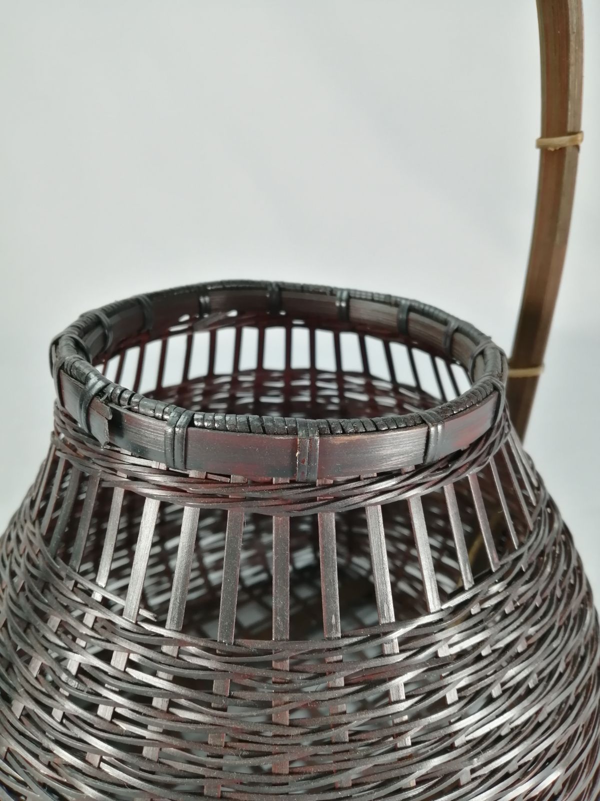 茶事具】手付き四方籠 花籠 花入れ228 - メルカリ