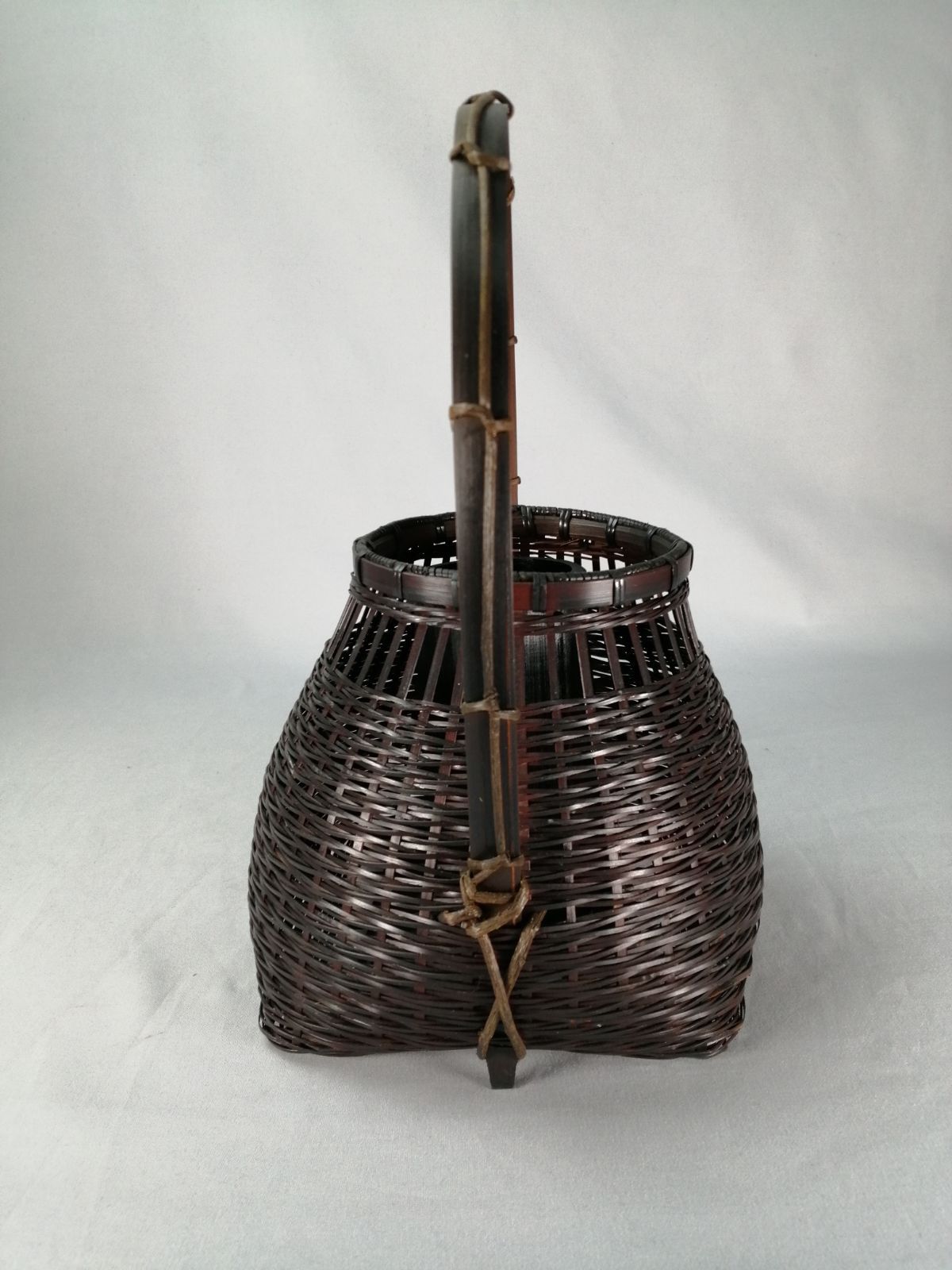 茶事具】手付き四方籠 花籠 花入れ228 - メルカリ