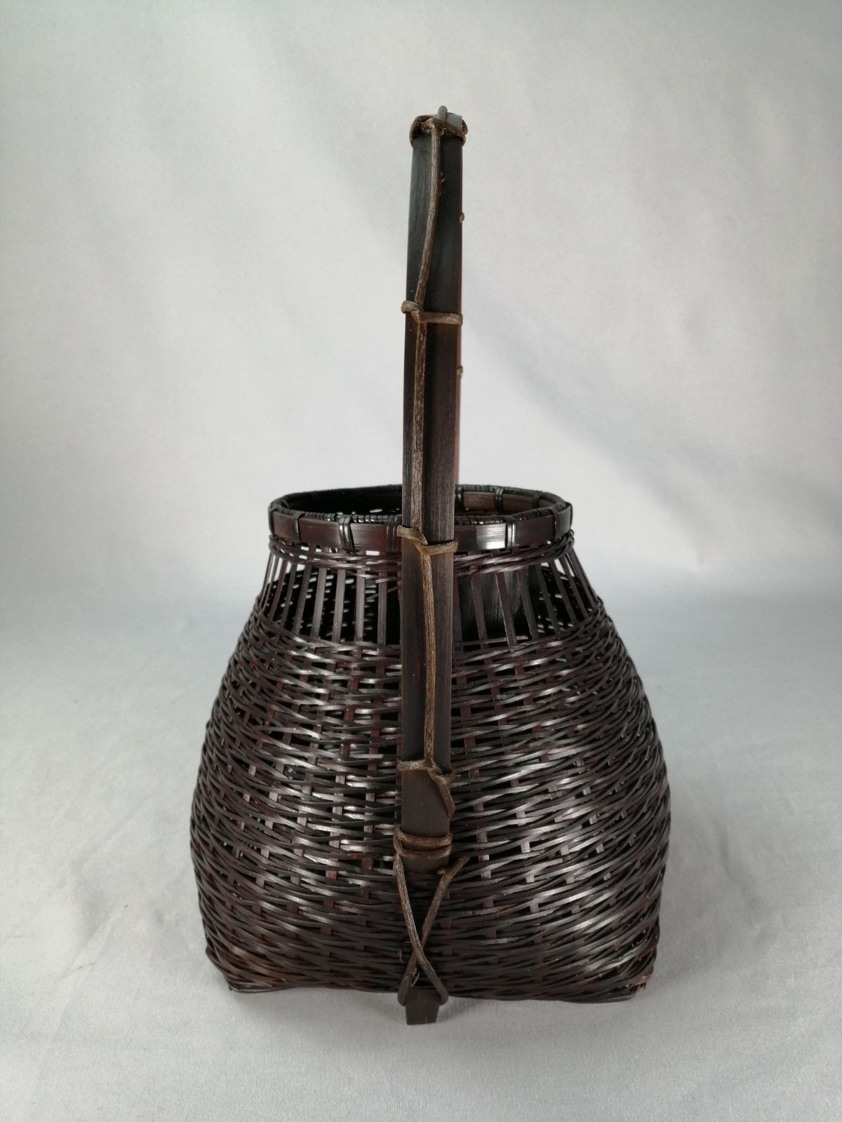 茶事具】手付き四方籠 花籠 花入れ228 - メルカリ