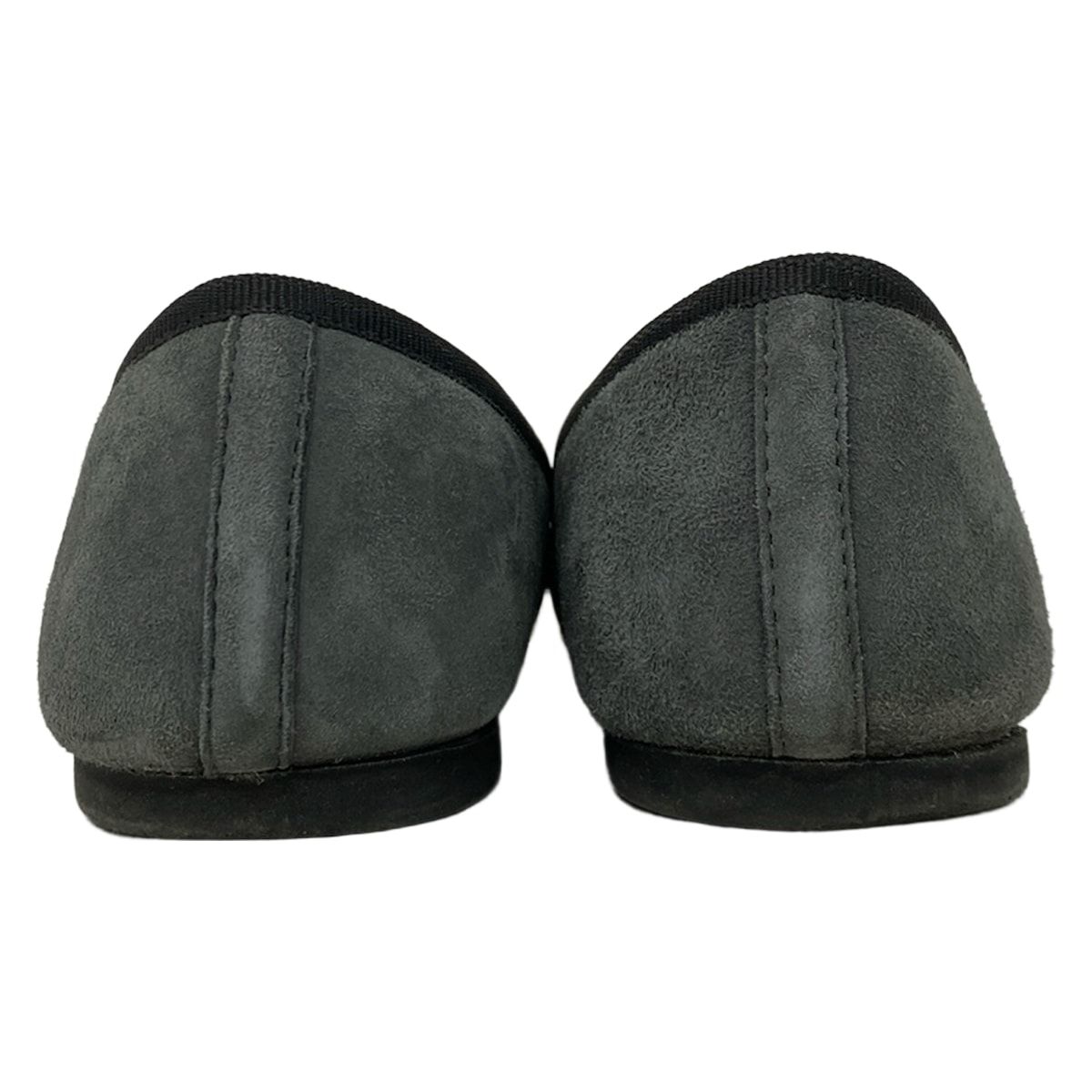 repetto(レペット) フラットシューズ 39 レディース - ダークグレー×黒