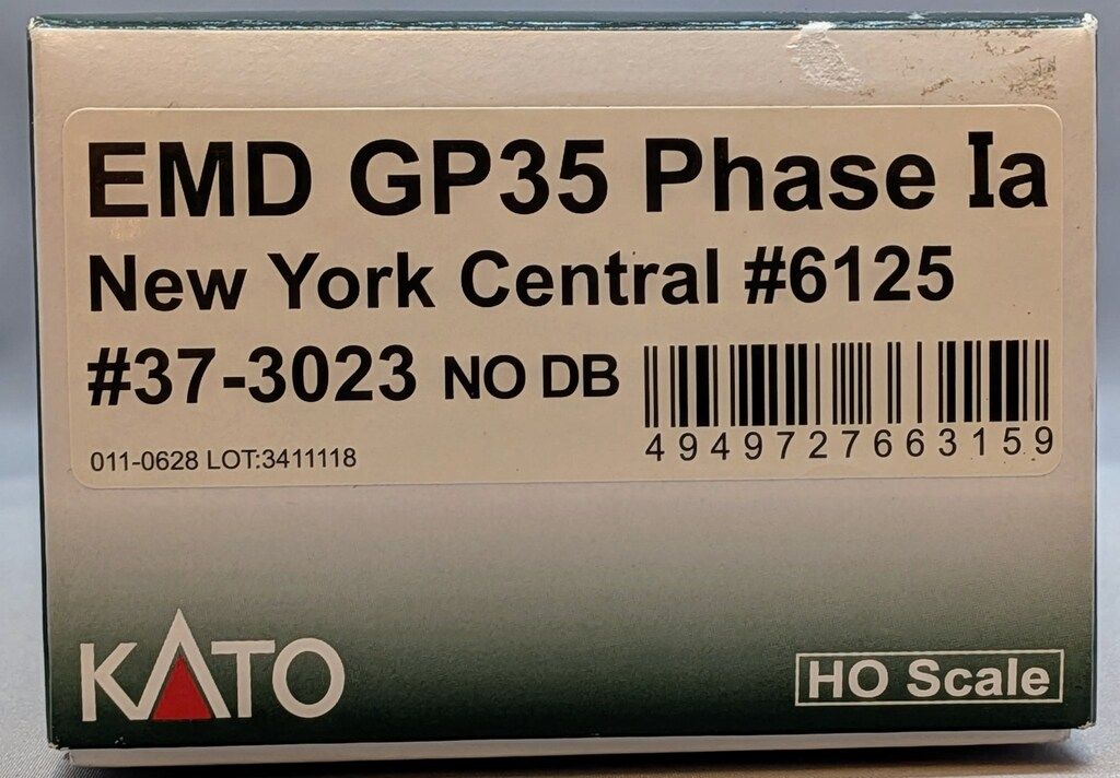 KATO USA KATO/HOゲージ EMD GP35 Phase Ia New York Central 6125 37