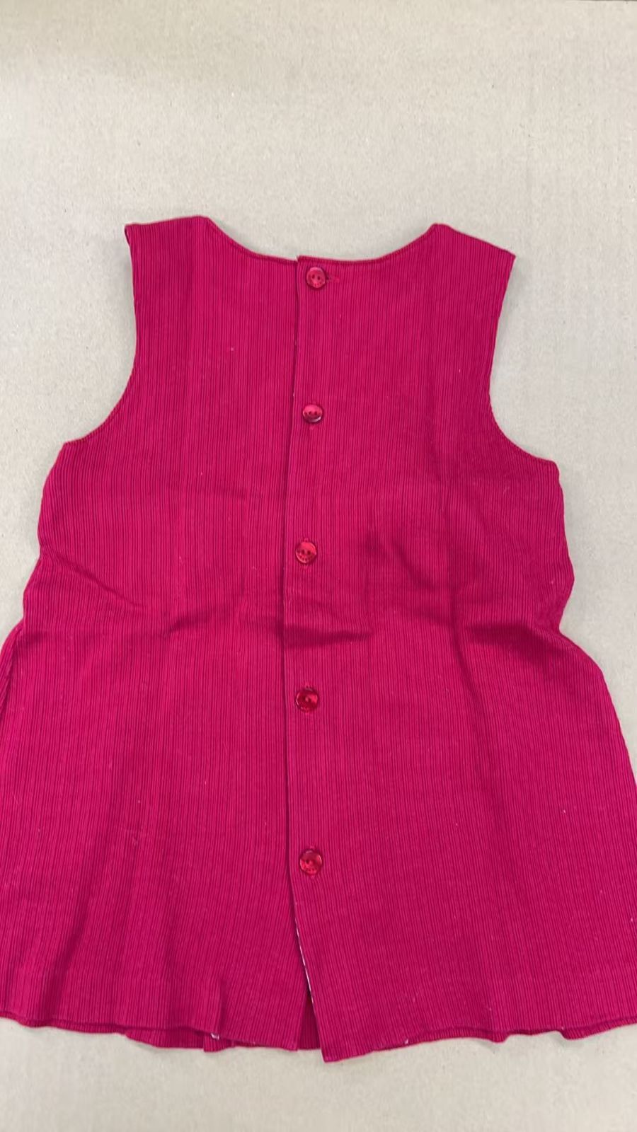 子供服 BURBERRY LONDON バーバリー ワンピース サイズ90cm 赤