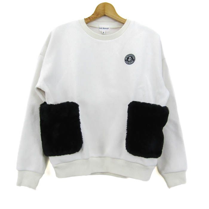 値下げ!Jack Bunny‼︎★新品❗️ゴルフ裏起毛トレーナー ジャックバニー スウェット トレーナー トップス 裏起毛 ゴルフウエア