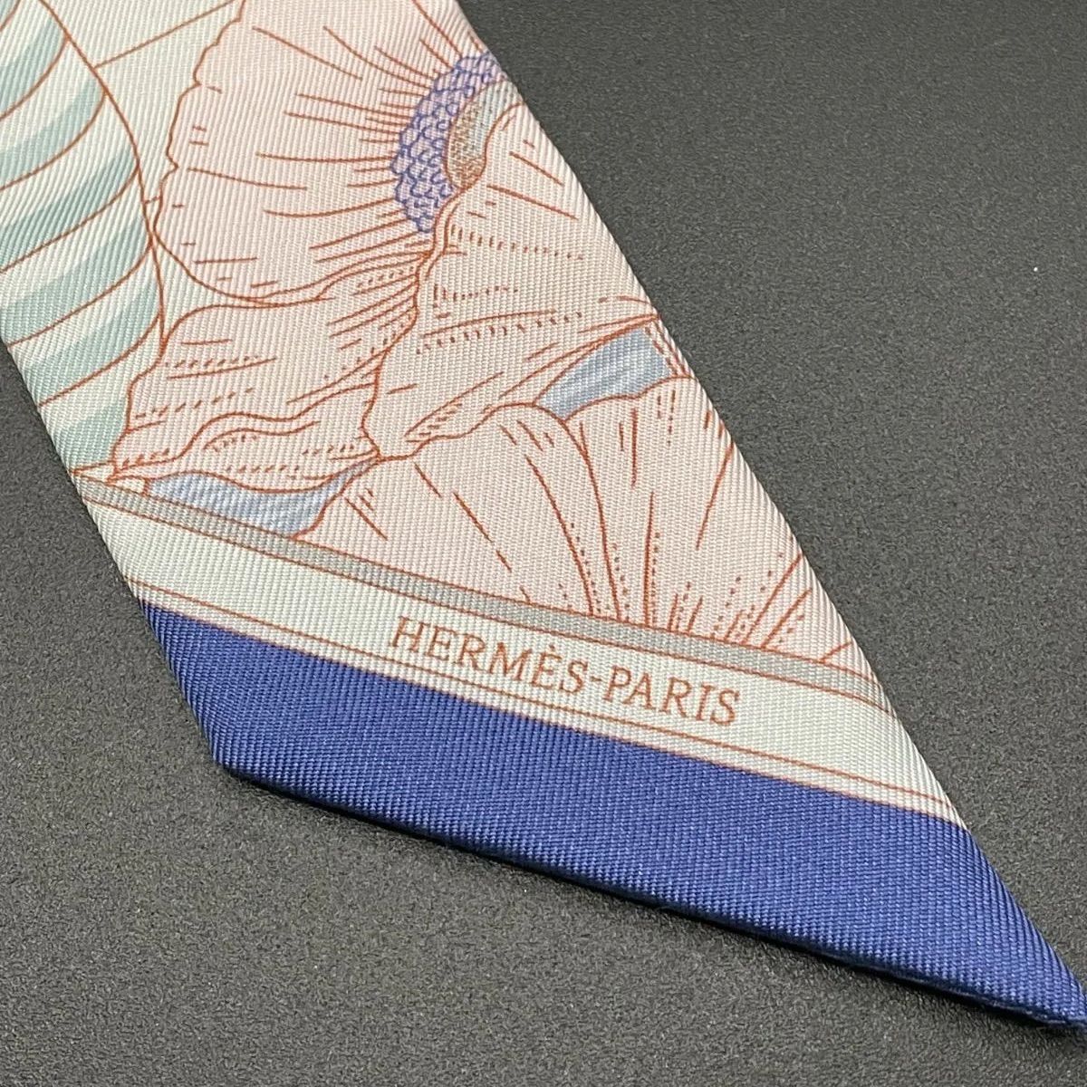 2024SS エルメス ツイリー プレシャスパラダイス ブルー系 HERMES 箱付