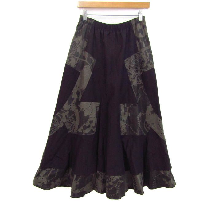 エイココンドウ ロングスカート ボトムス フレア レディース Fサイズ