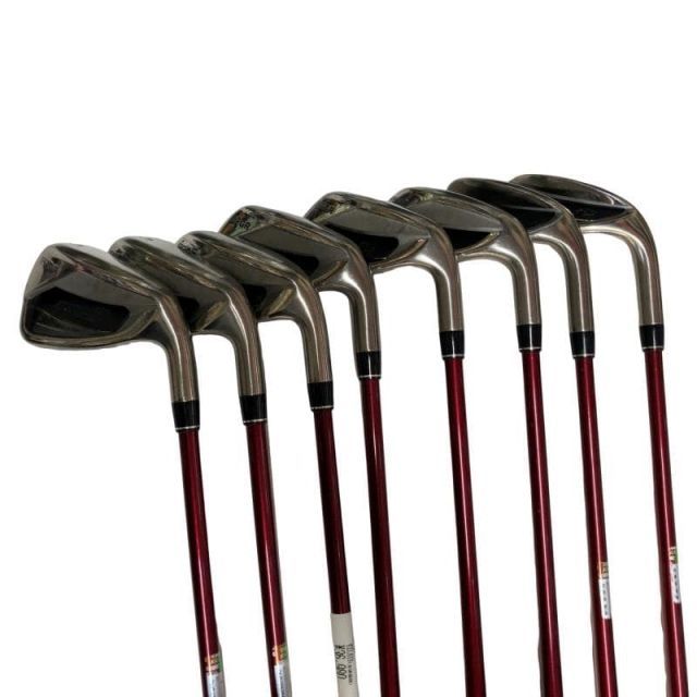 中古】 プロギア RED チタンフェース(2016) 8S アイアンセット IR RED