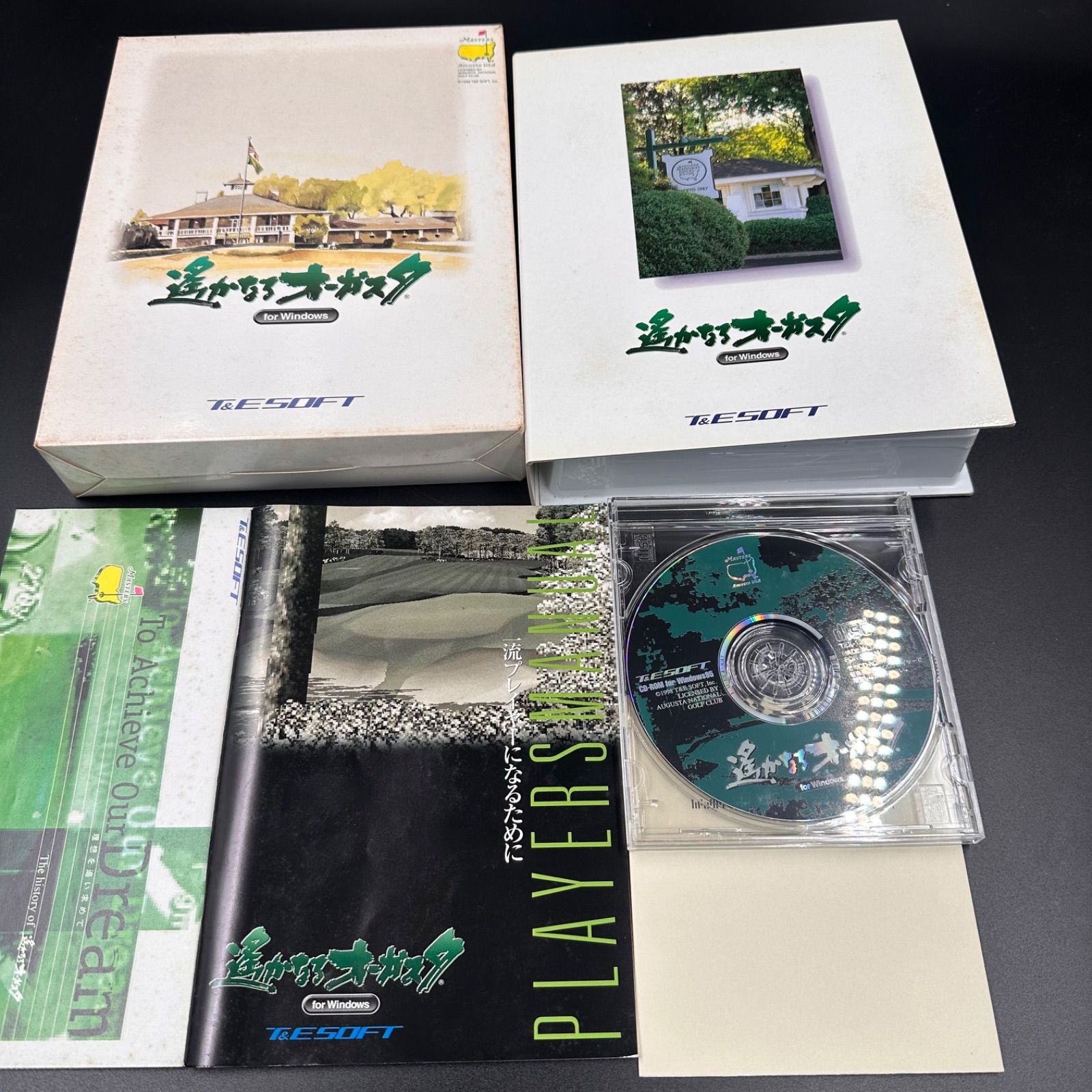 PCゲームソフト　遥かなるオーガスタ for Windows T&Eソフト PCゲームソフト 遥かなるオーガスタ for Windows T&Eソフト - メルカリ