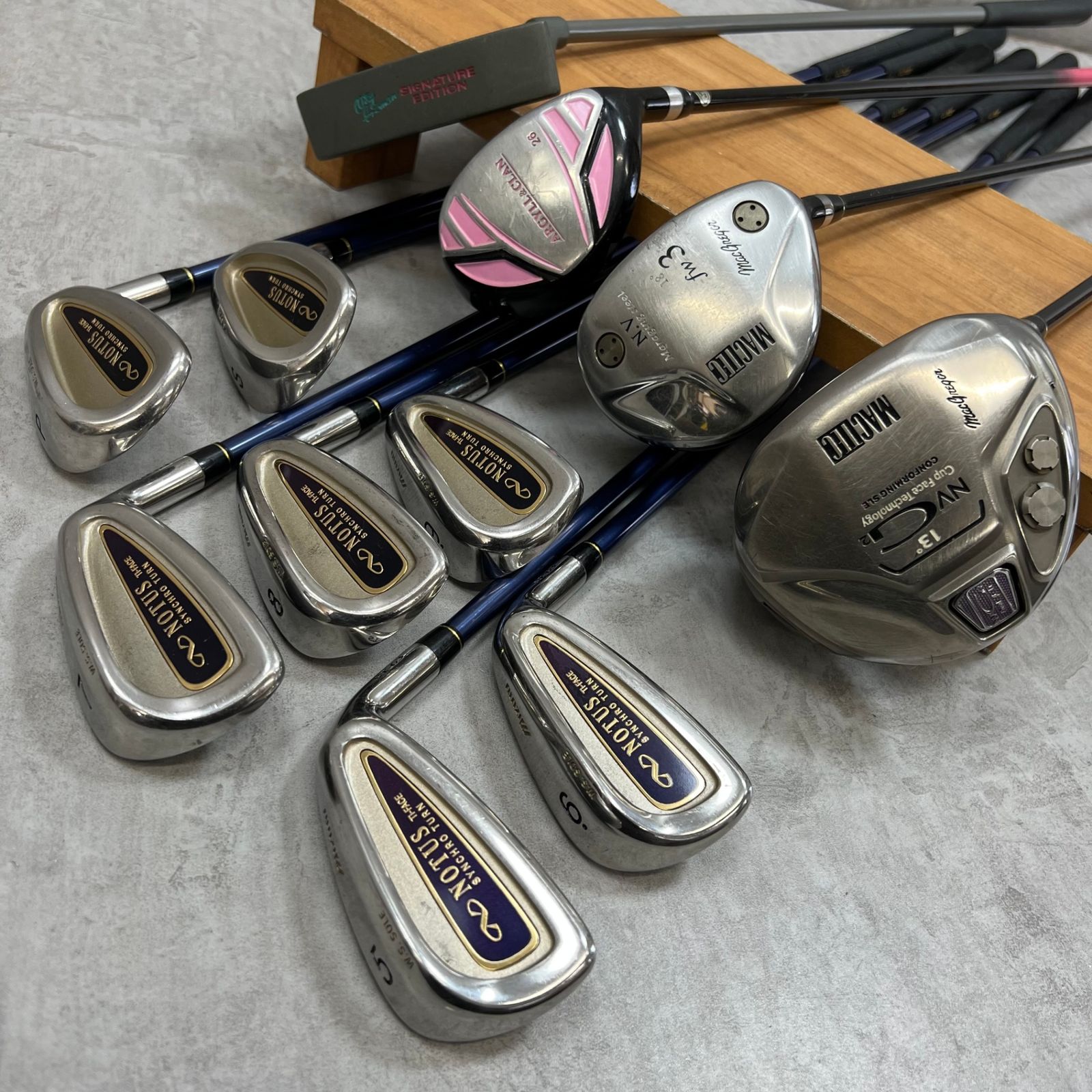 マグレガー アディダス レディースゴルフ クラブセット 11本 L 右利き