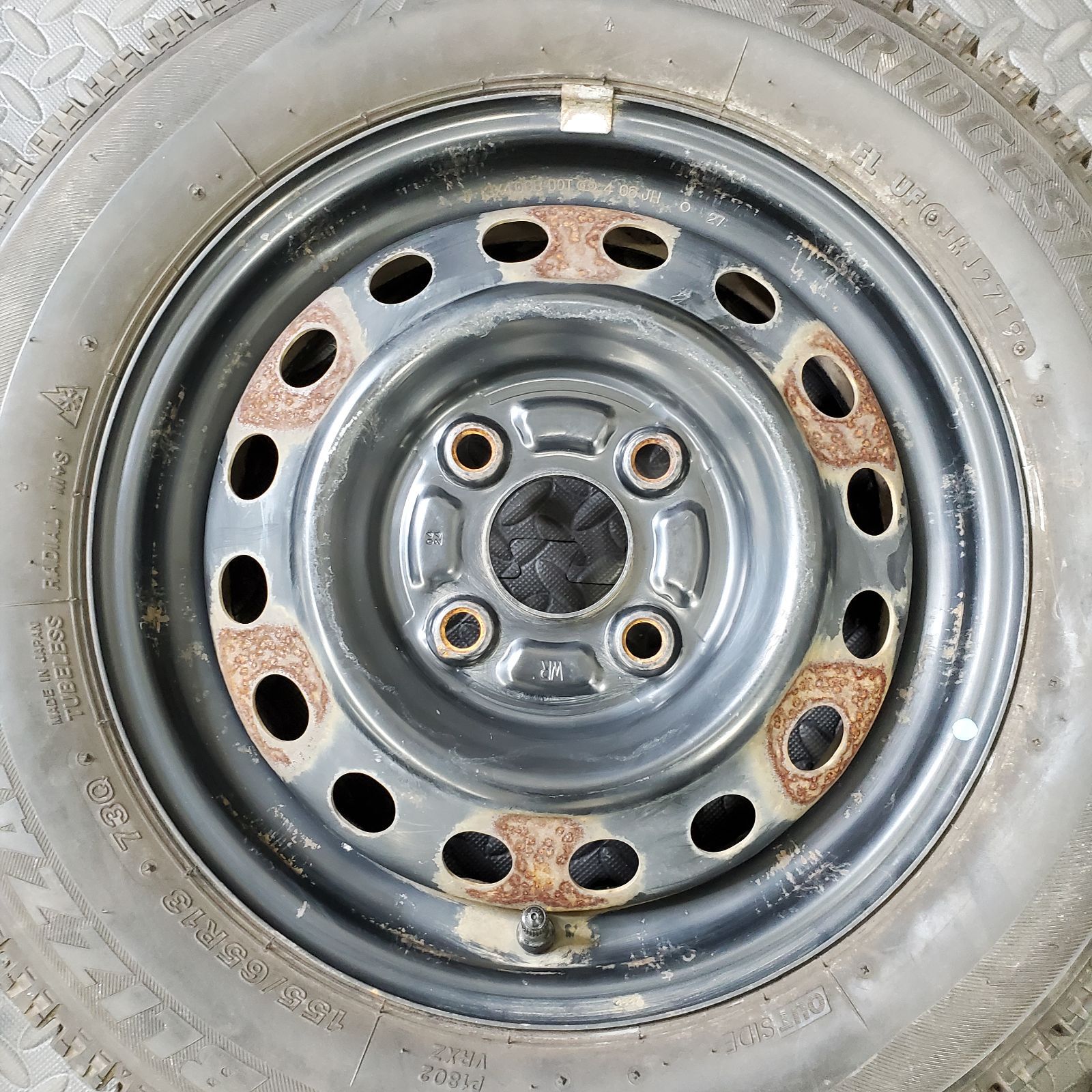 19年製 155/65R13 ブリヂストン ブリザックVRX/21年製 ブリザックVRX2 