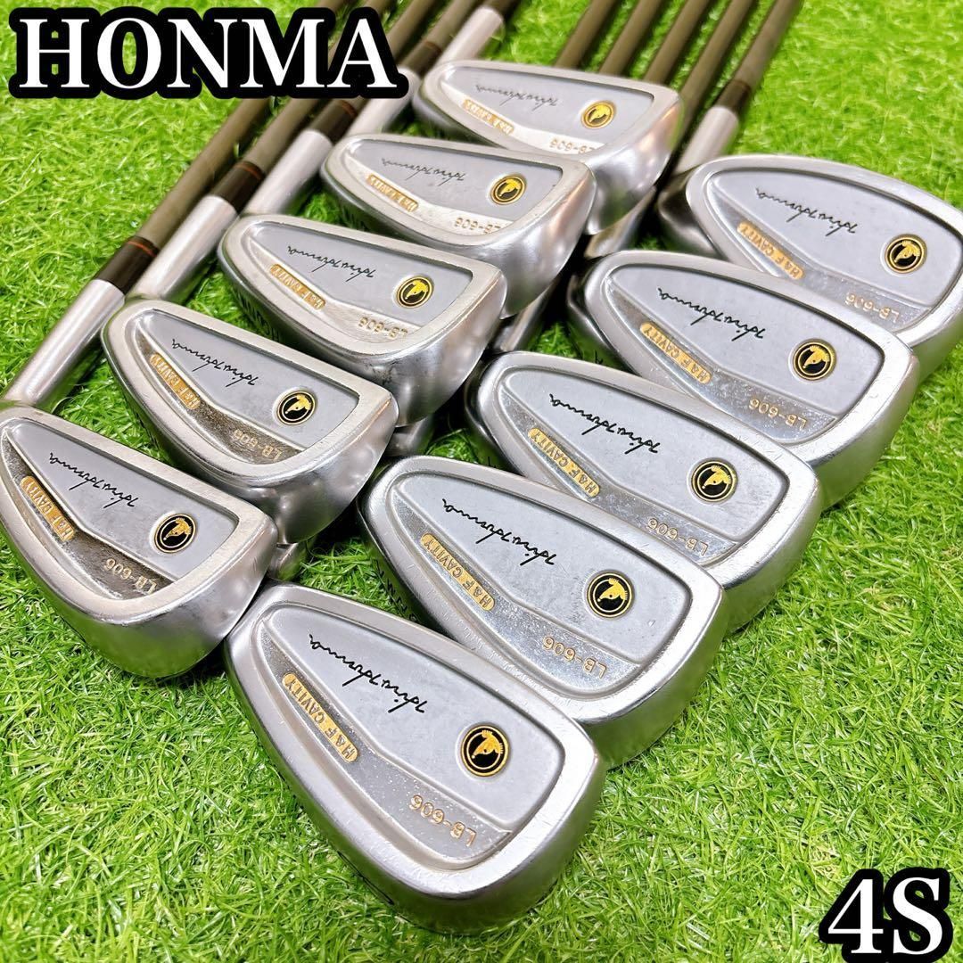 ホンマ LB-606 ゴルフクラブ メンズアイアンセット 右利き 4S - メルカリ