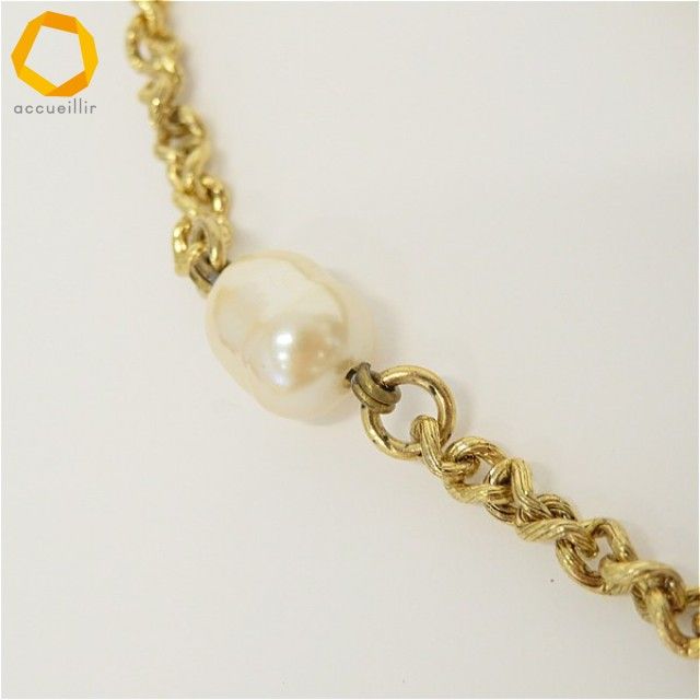 インゲボルグ INGEBORG チェーンベルト パール ロゴ レディース