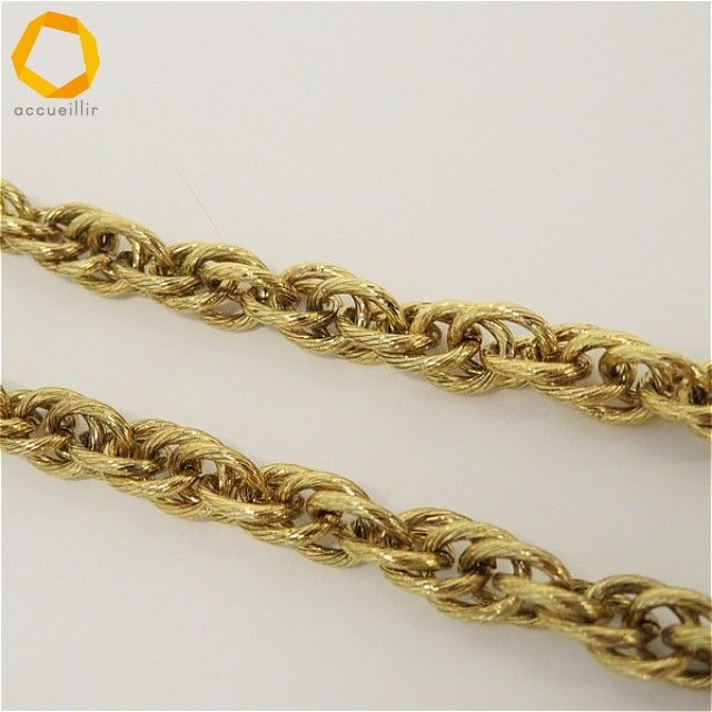 インゲボルグ INGEBORG チェーンベルト パール ロゴ レディース