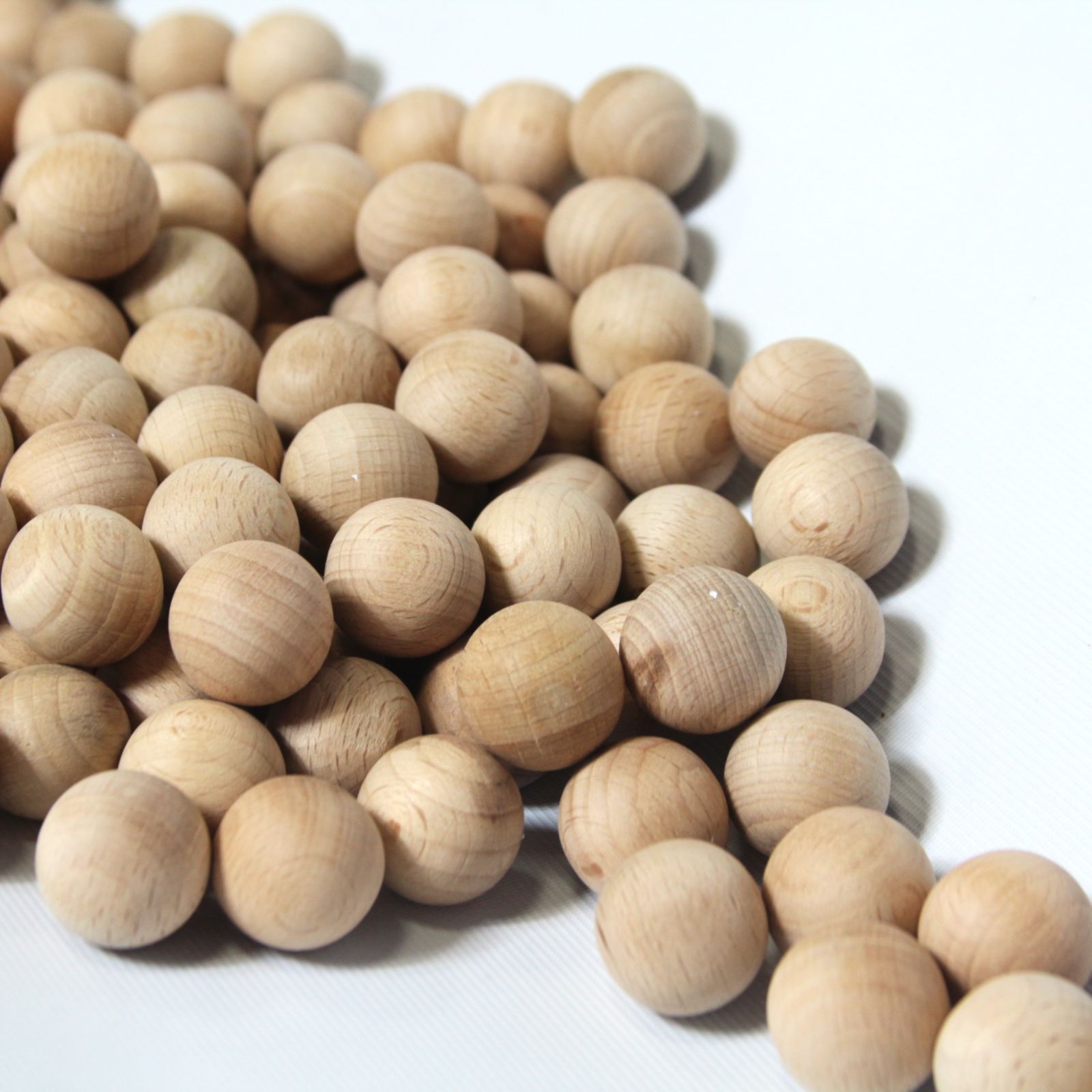 木の球 200gセット ウッド ボール 工作 DIY クラフト マテリアル