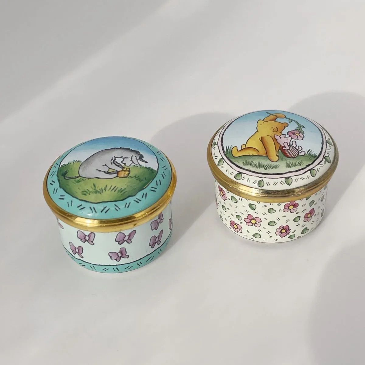 英国王室御用達 ハルシオン・デイズ エナメルボックス 2点セット