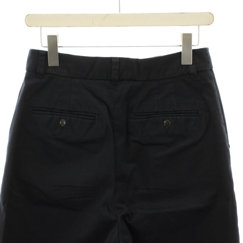 ヒューマンウーマン HUMAN WOMAN 甘撚コットンチノパンツ ワイドパンツ