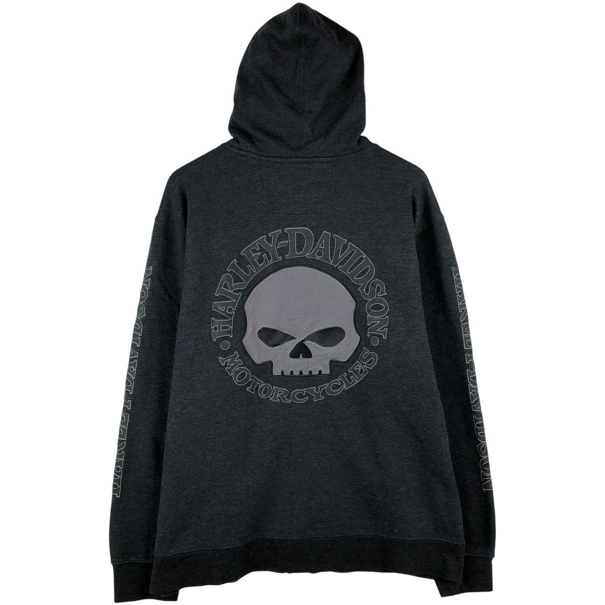 古着 ハーレーダビッドソン Harley-Davidson ドクロ柄 スカル柄