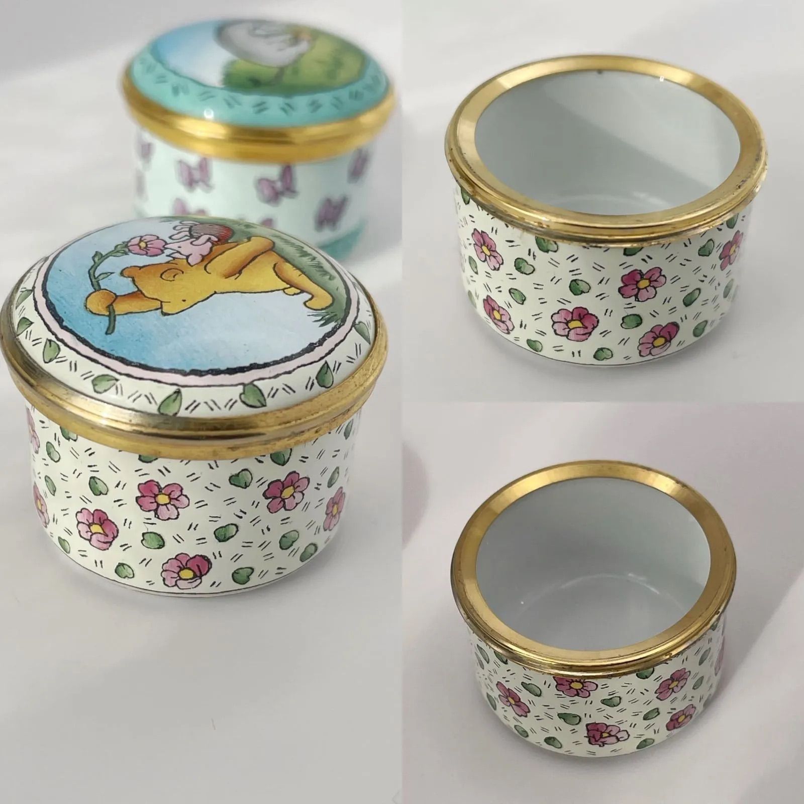 英国王室御用達 ハルシオン・デイズ エナメルボックス 2点セット