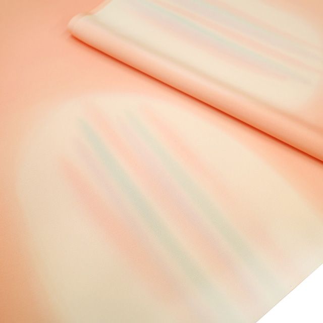 新古品】 長襦袢 襦袢 反物 未使用 正絹 本場奄美大島泥染 サーモン