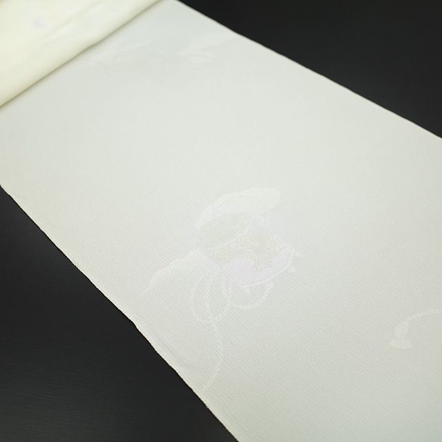 新古品】 長襦袢 襦袢 反物 正絹 丹後ちりめん 八丁撚糸使用