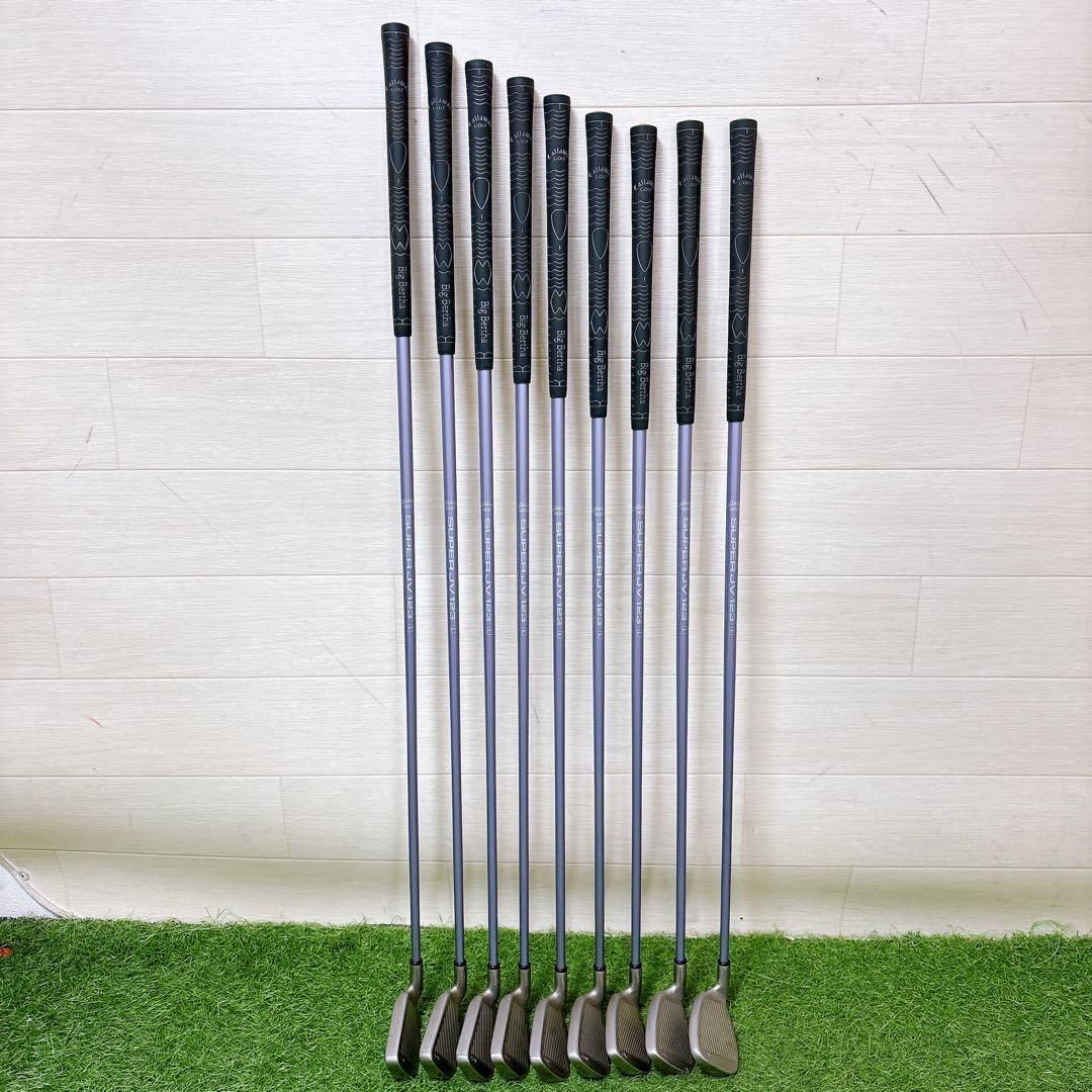 キャロウェイ ゴルフクラブ レディースアイアンセット 右利き 9本 女性