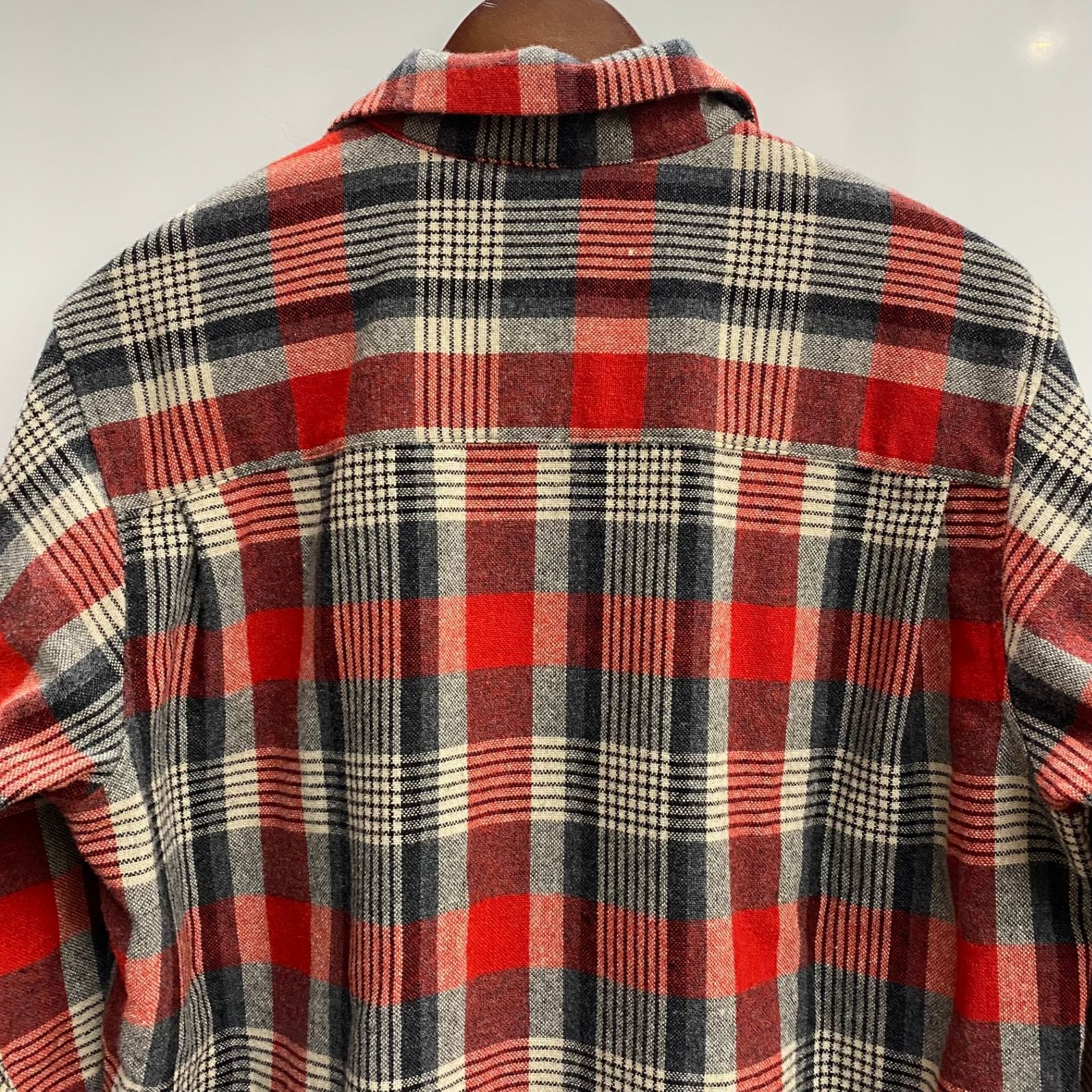 トロフィークロージング TROPHY CLOTHING Town Craft Wool Check Shirt