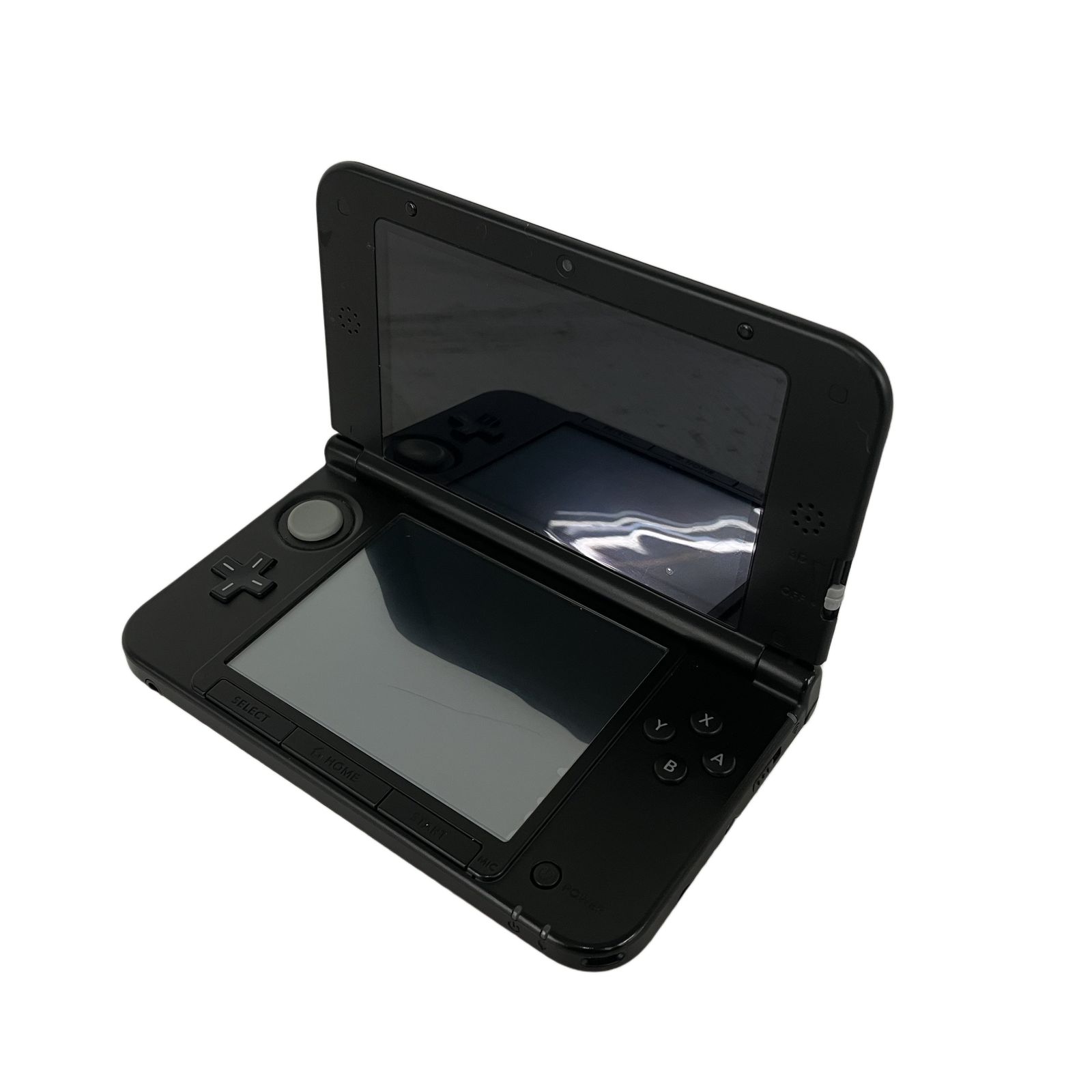 ニンテンドー3DS LL SPR-001 レッドxブラック アダプター付き 中古