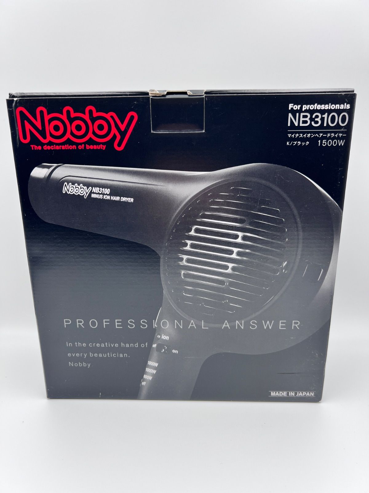 12K1#76 Nobby NB3100 マイナスイオンヘアドライヤー - メルカリ