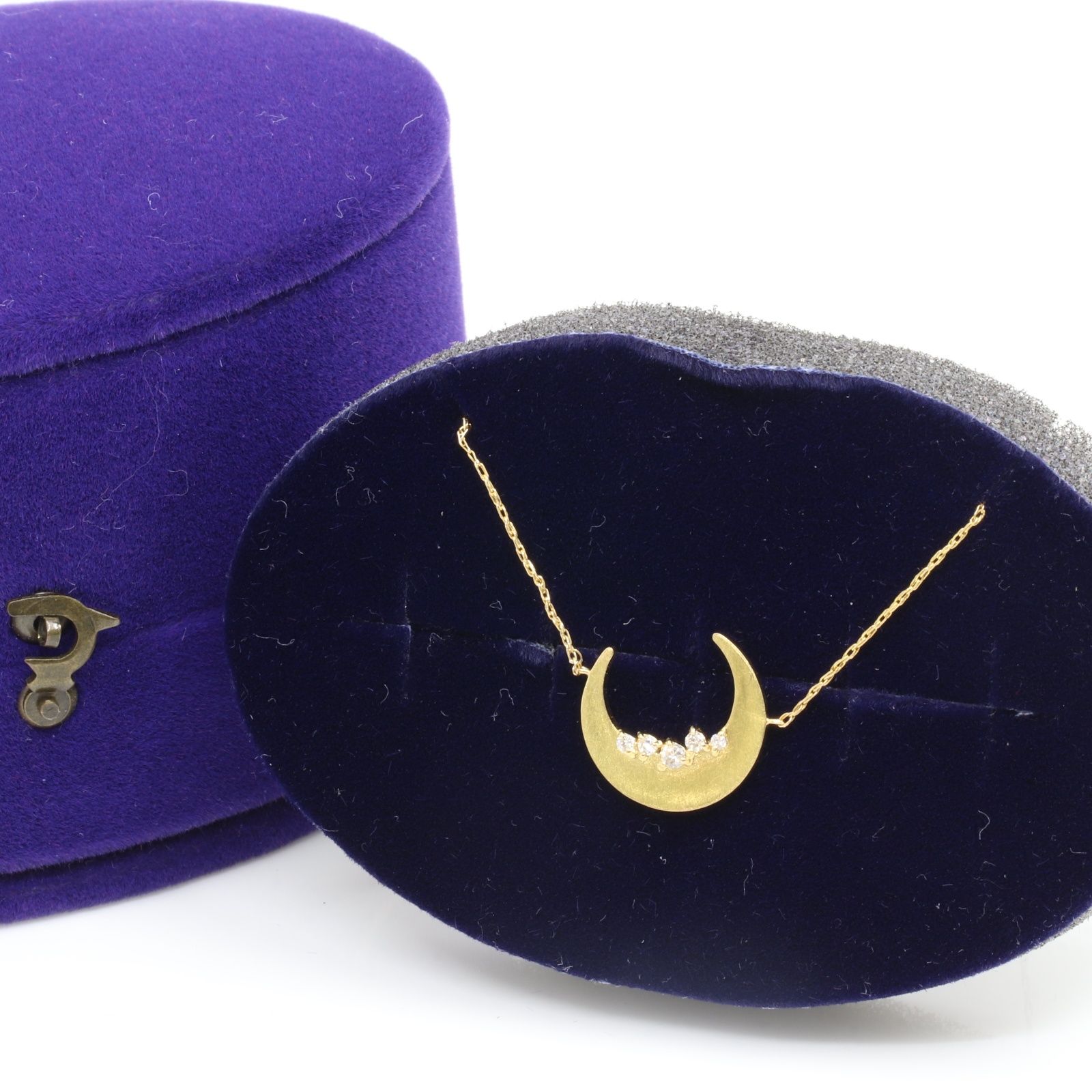 ITY74RHZMN7S agete アガット ダイヤモンド ネックレス K18 D0.05ct