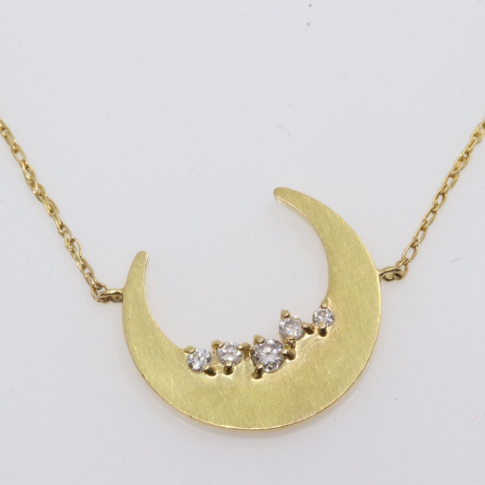 ITY74RHZMN7S agete アガット ダイヤモンド ネックレス K18 D0.05ct