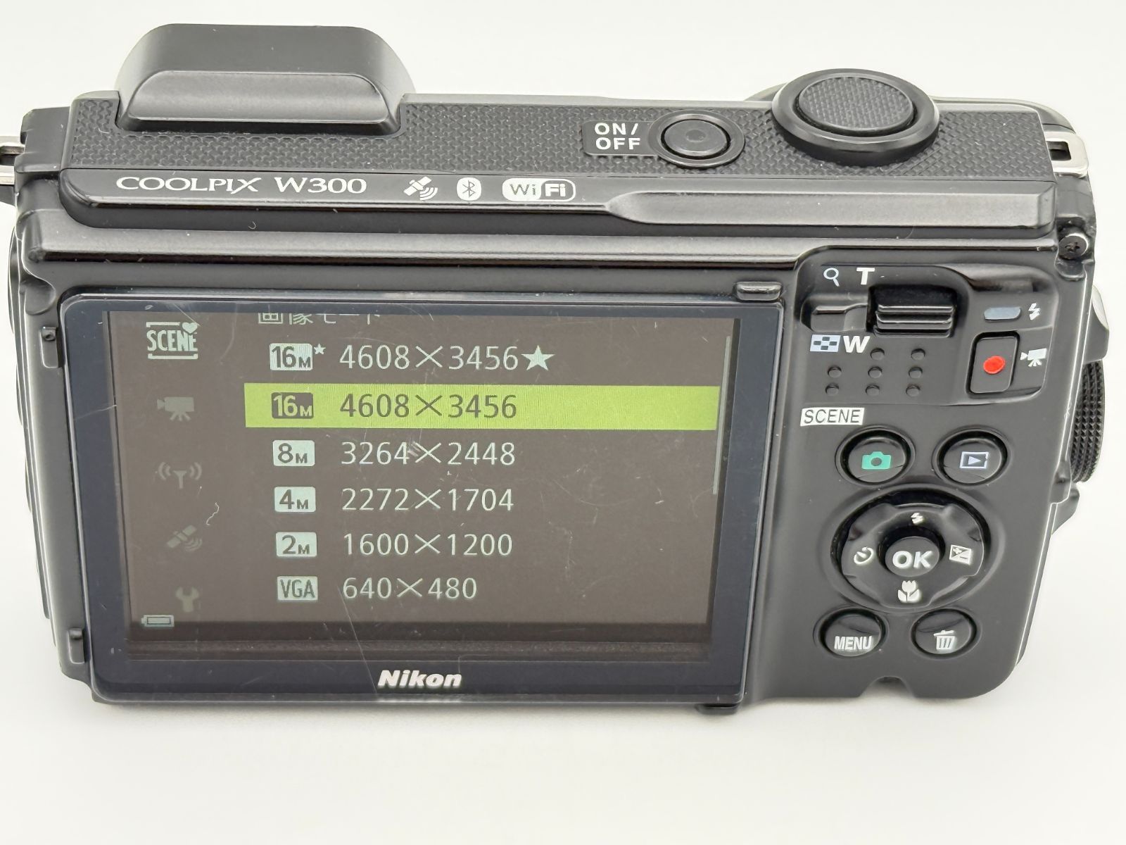 Nikon COOLPIX W300 ブラック BK ニコン クールピクス デジタルカメラ