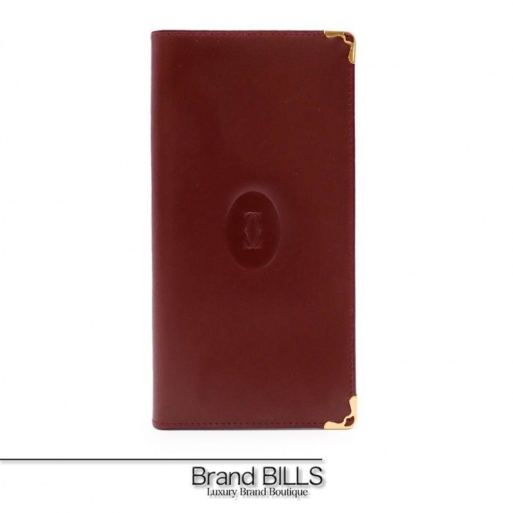 未使用品 Cartier カルティエ マスト ドゥ カルティエ 札入れ マスト