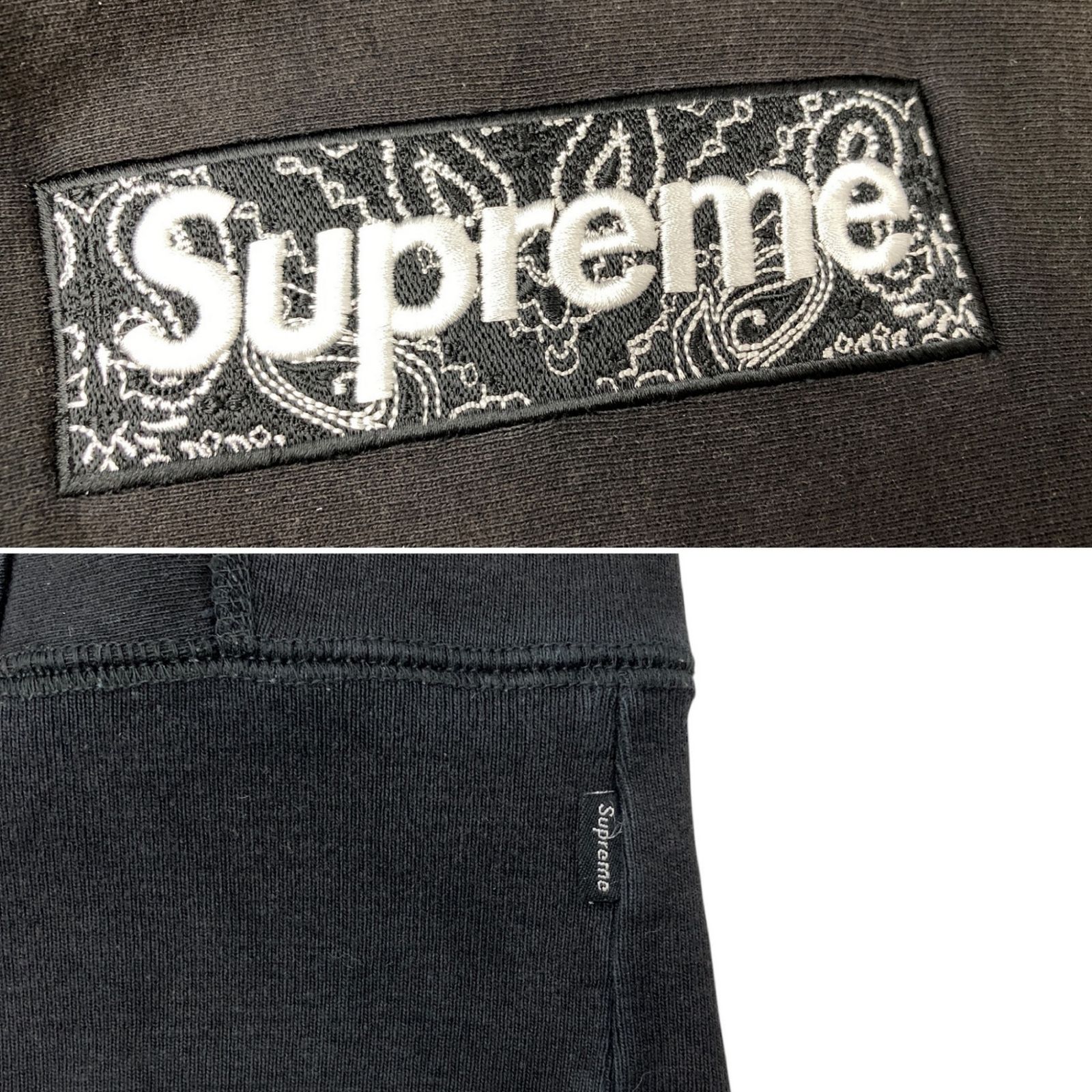 Supreme (シュプリーム) 19AW Bandana Box Logo Hooded Sweatshirt 