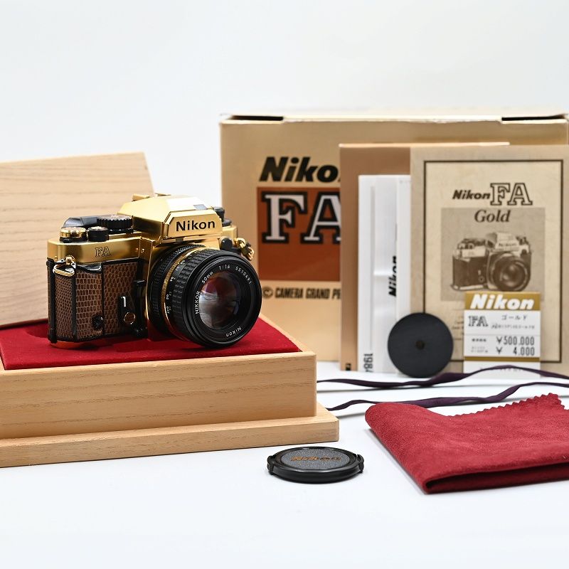 Nikon ニコン FA GOLD GRAND PRIX 84 Ai-s 50mm f1.4 未使用 フィルム