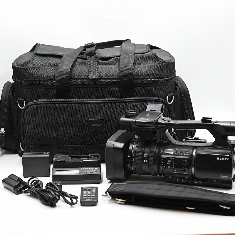 SONY ソニー HDVカムコーダー ブラック HVR-Z5J (通電時間230×10H