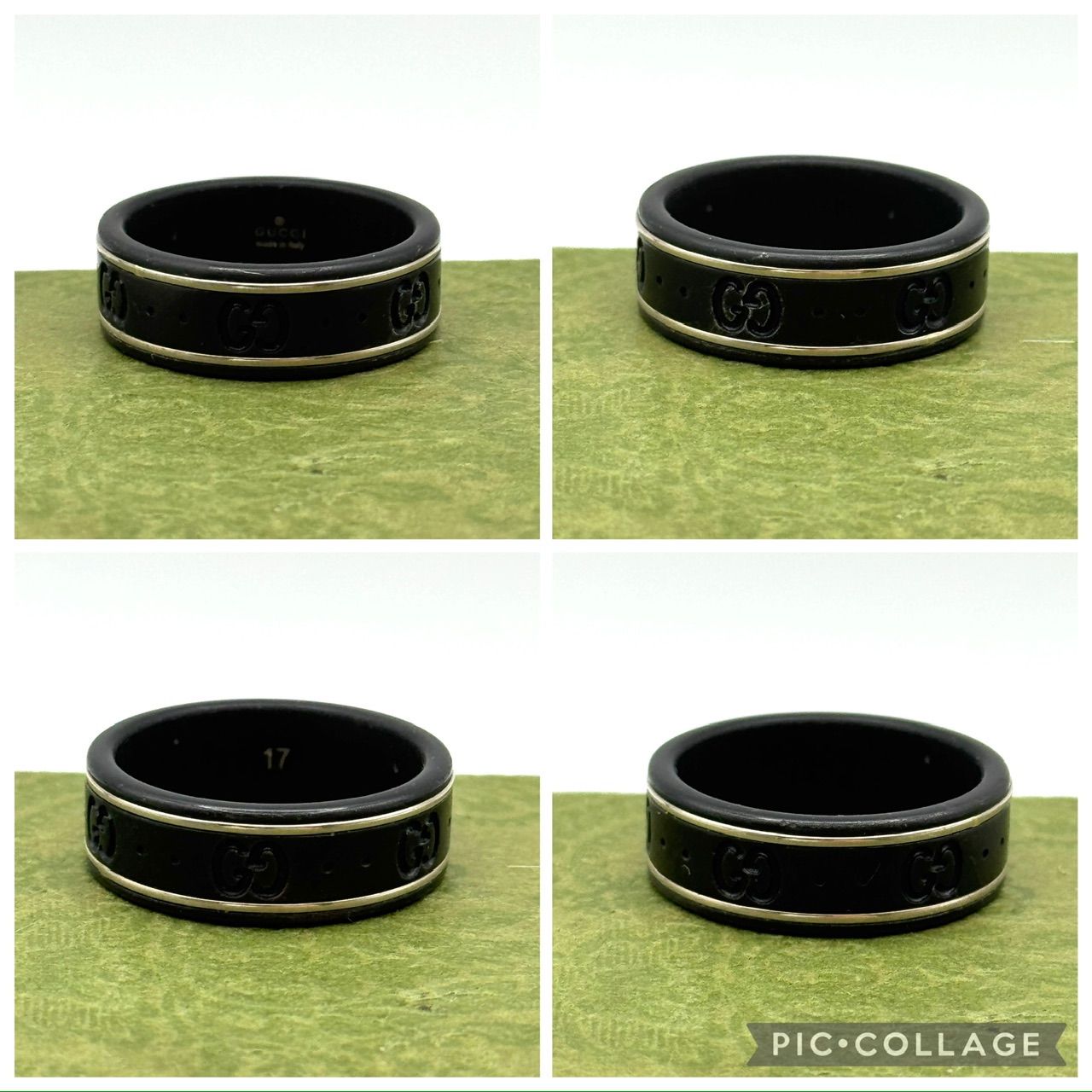 16号】GUCCI アイコンリング AU750 コランダム 指輪 1-103 - メルカリ