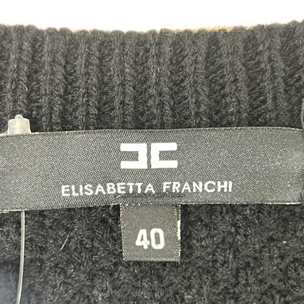 エリザベッタフランキ ワンピース サイズ40 M レディース美品 - 黒