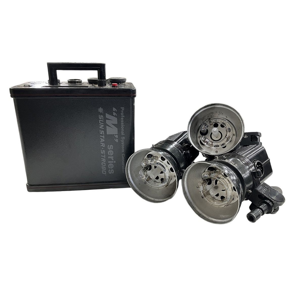 SUNSTAR STROBO M series 10 MICRO FAN HEAD 25 3点 バッグ コード付属