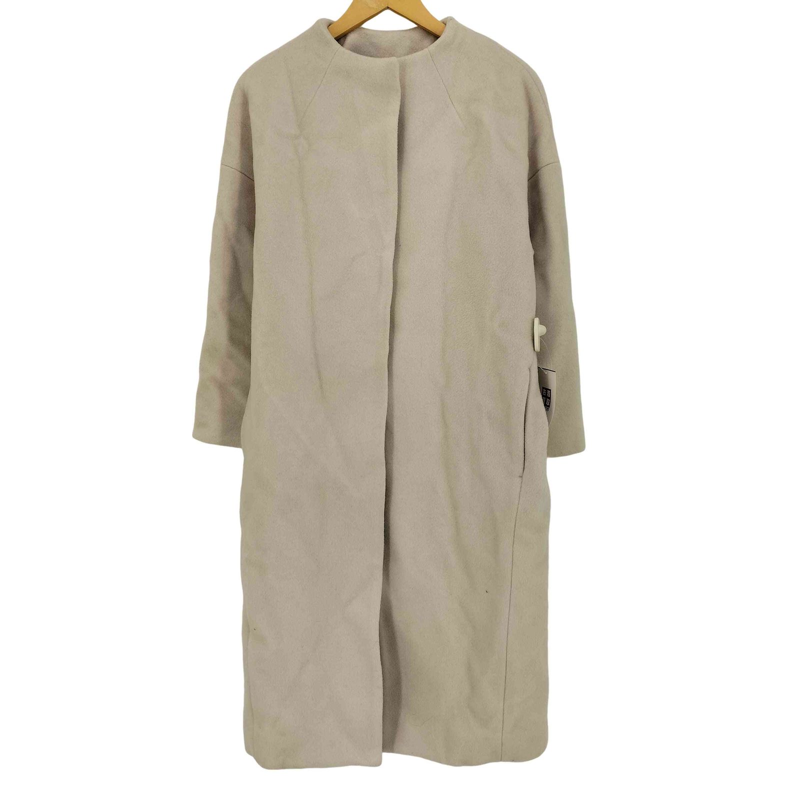 エレンディーク ELENDEEK ラウンドネックコクーンコート レディース