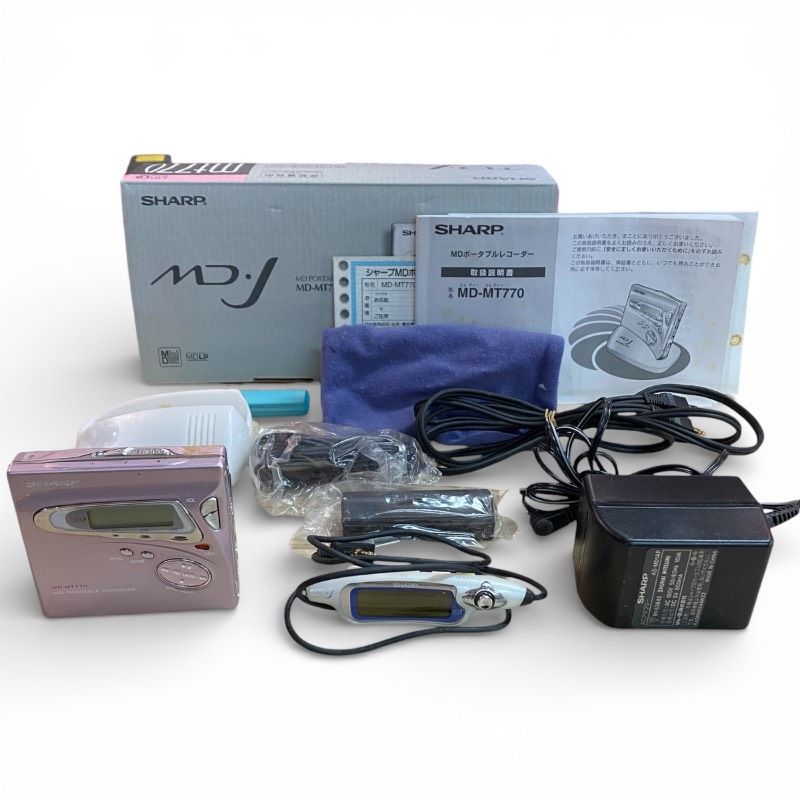 60]251213-8351-966 UT700【現状品】 SHARP MD-MT770-P ピンク