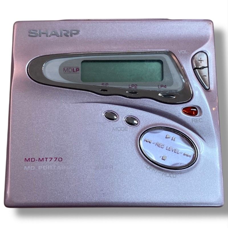 60]251213-8351-966 UT700【現状品】 SHARP MD-MT770-P ピンク