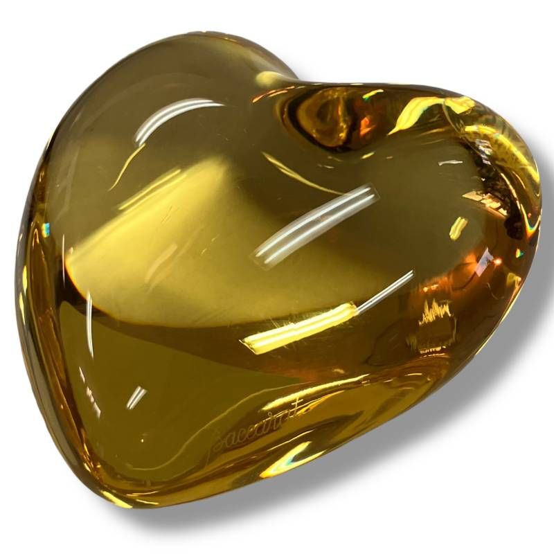 60]251112-249-1036 SK400 Baccara バカラ ハート型 ペーパーウェイト