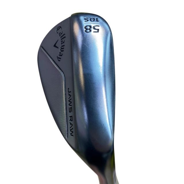 中古】 キャロウェイ JAWS RAW クロムメッキ 58°/10°S ウェッジ WG NS