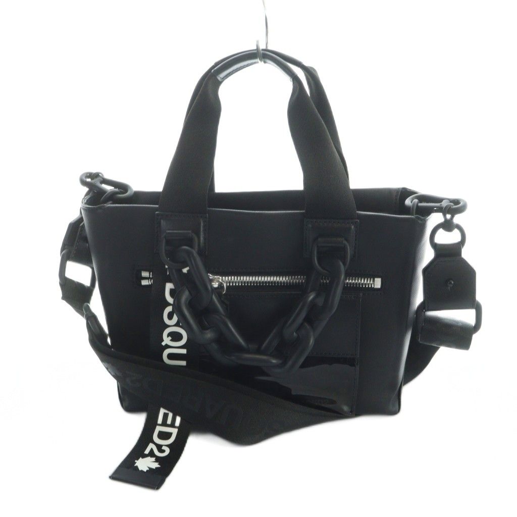ディースクエアード DSQUARED2 トートバッグ ショルダー 2WAY ロゴ