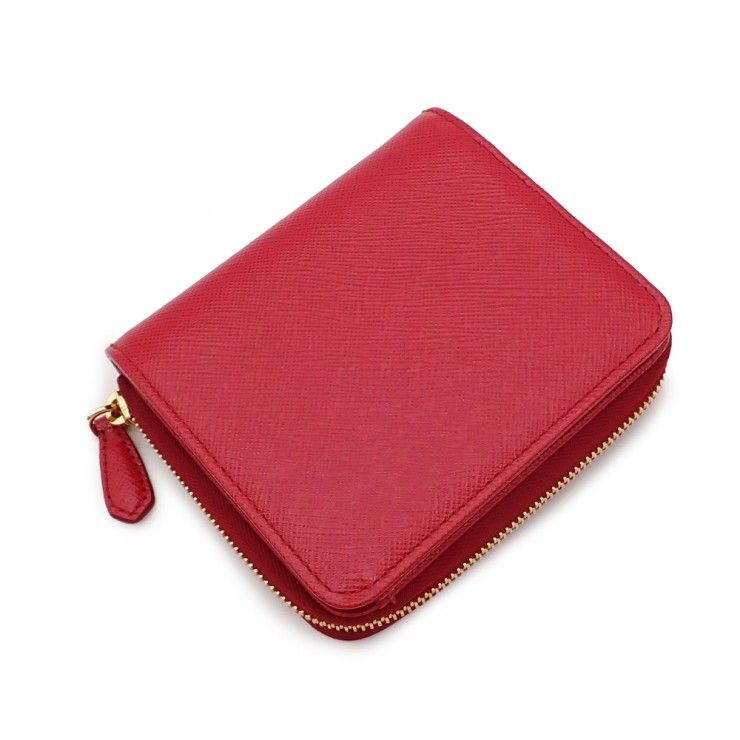 未使用品 PRADA プラダ コンパクトウォレット 折り財布 1ML036