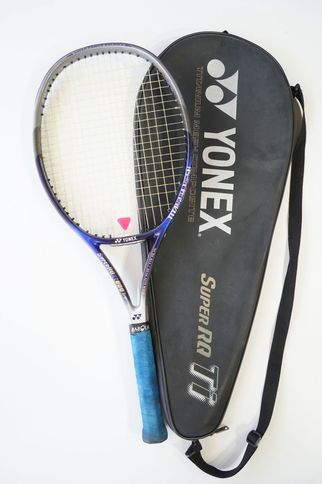 YONEX SUPER RQ Ti 800 LONG 日本製 G2｜110sq.in ロング｜ケース付き