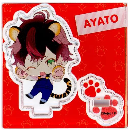 中古】アクリルスタンド・アクリルパネル 逆巻アヤト 動物園プチ