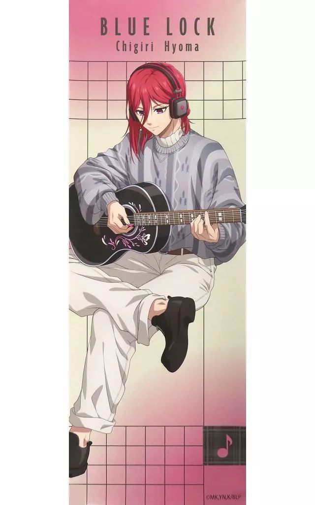 中古】ポスター 千切豹馬 「ブルーロック×カラオケ まねきねこ スリム