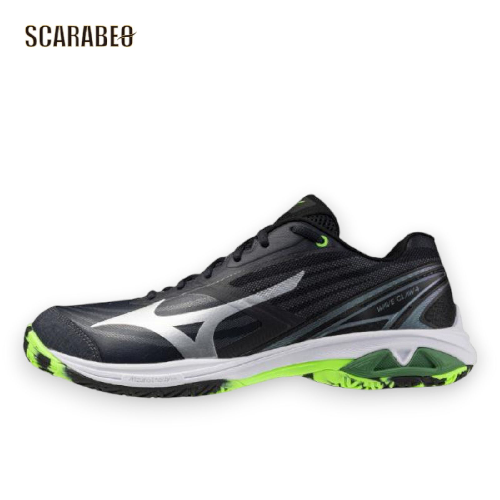 ミズノ ウエーブクロー 4 ワイド MIZUNO WAVE CLAW 4 WIDE 71GA264403 バドミントンシューズ 4E 幅広 軽量 メンズ レディース 71ga264403 24.0