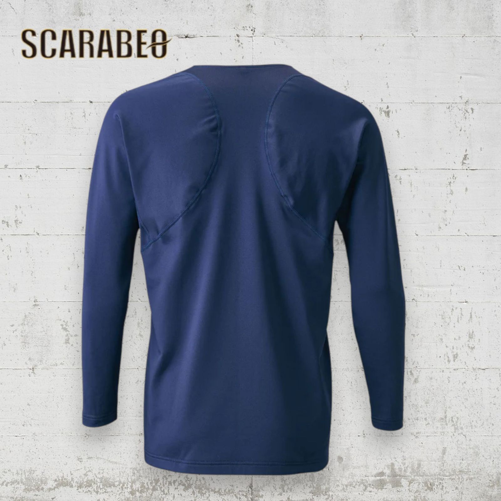 ZETT 裏起毛クルーネック長袖アンダーシャツ HEAT-Z BO8662 メンズ